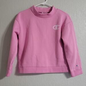 Champion Pink Long Sleeve Sweatshirt